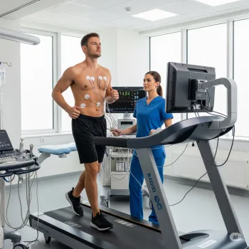 אקו לב במאמץ echo stress ארגומטריה 